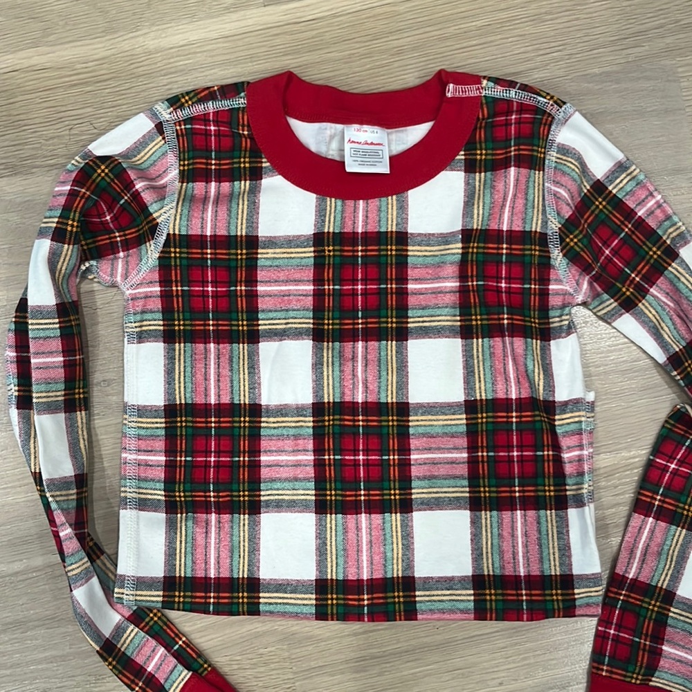 Hanna Andersson Holiday pjs size 8
